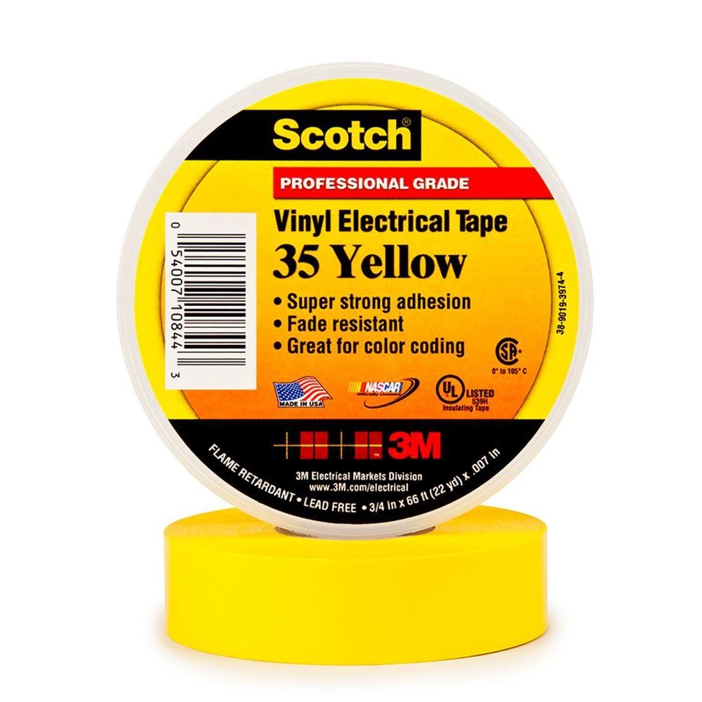 3M 35-YELLOW-3/4