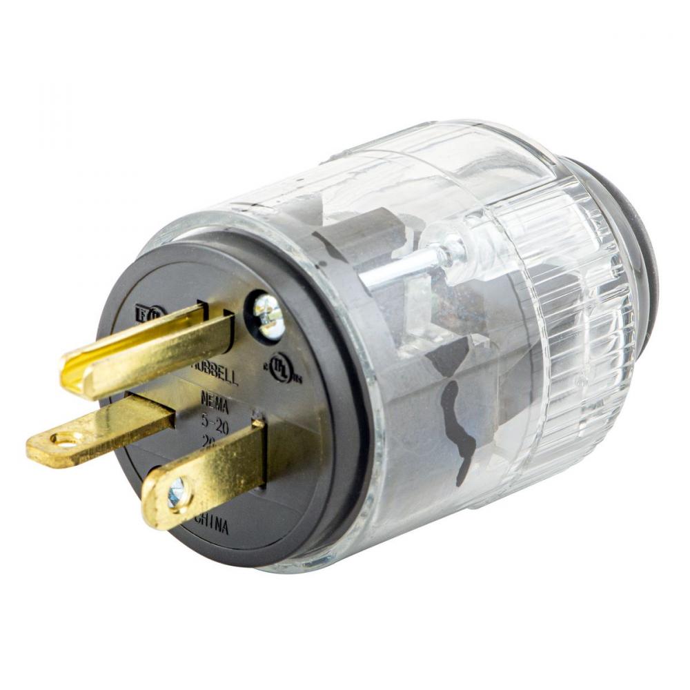 PLUG, 20A 125V, 5-20P, ILLUMINATED, LOWE