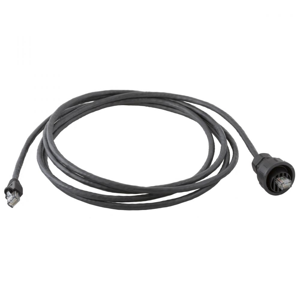 P-CORD, HI-IMPACT,6,BK,RJ45-IE,100&#39;