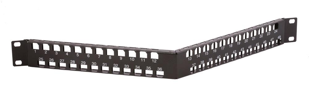 P-PANEL, JACK,UNLD,48P,19&#34;WX3.5&#34;H