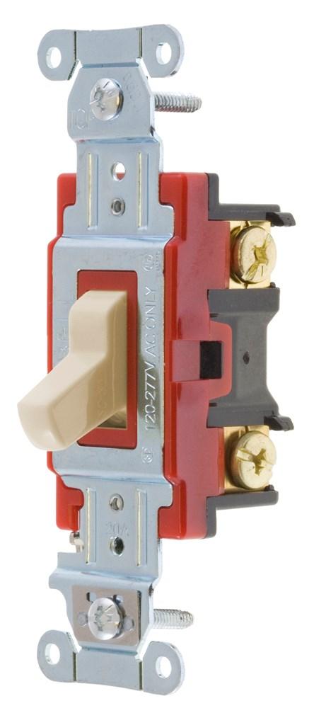 SWITCH, HUBPRO, 4-WAY, 20A 120/277V, AL