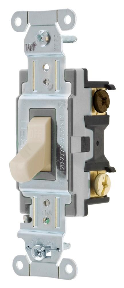 SWITCH, SPEC, 3W, 15A 120/277V, LA