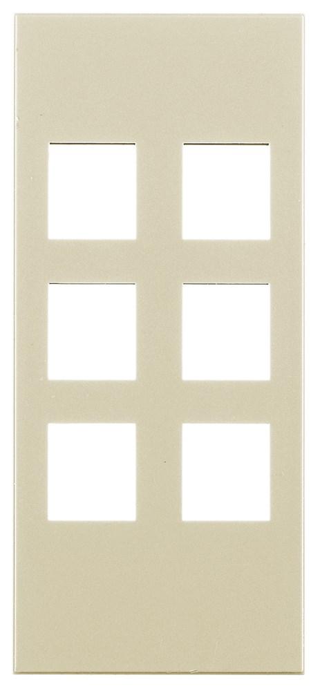 FACEPLATE, SNAP-IN, AMP, IV