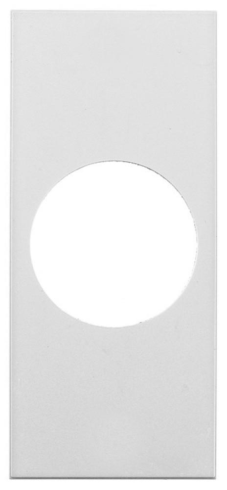 MOD FACE PLATE,T-L 20A,SNAP-IN,WH