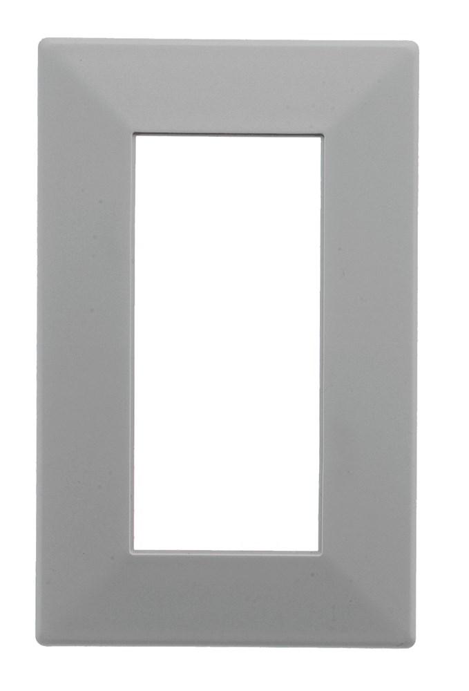 WALL BOX TRIM PLATE, 1G, GY