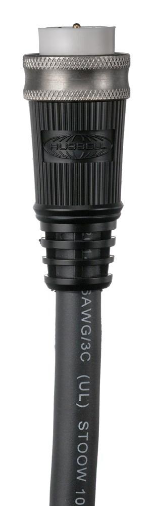 MINI-QCK, FEM STR PLG, 8P 16AWG, 100&#39;