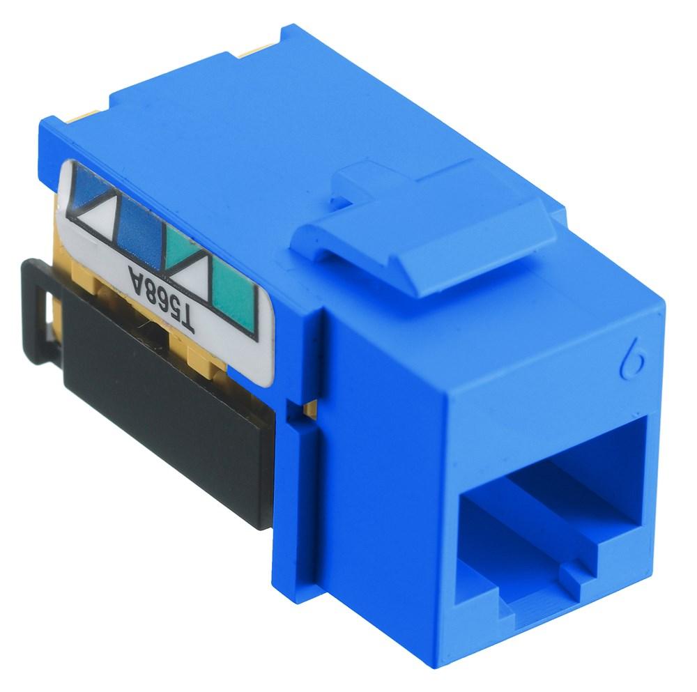 JACK, NSJ,CAT6,8POS,UNI,A/B,BL,25PK