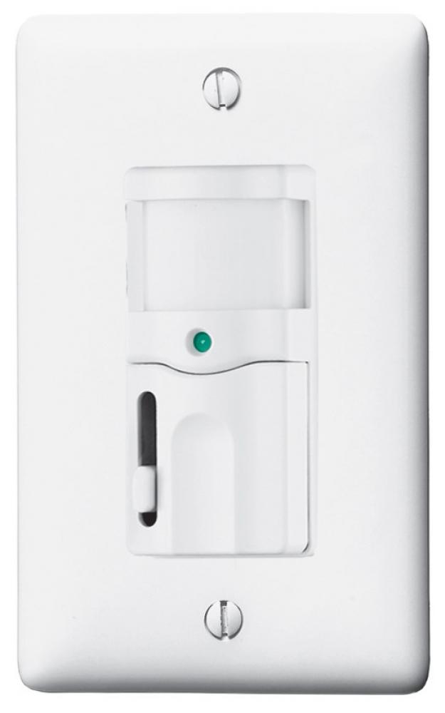 VAC SENSOR SW W/DIM, 500W 125V, WH