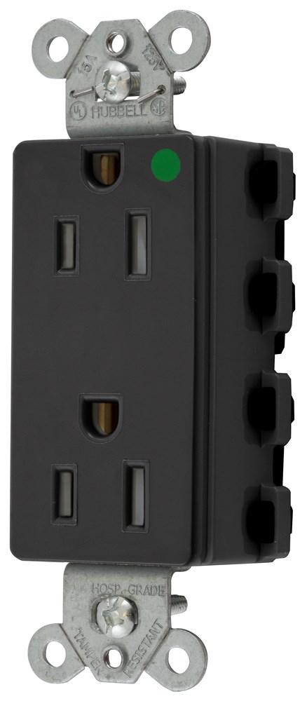 SNAP2CONNECT2 DECO HG 15A/125V TR BK