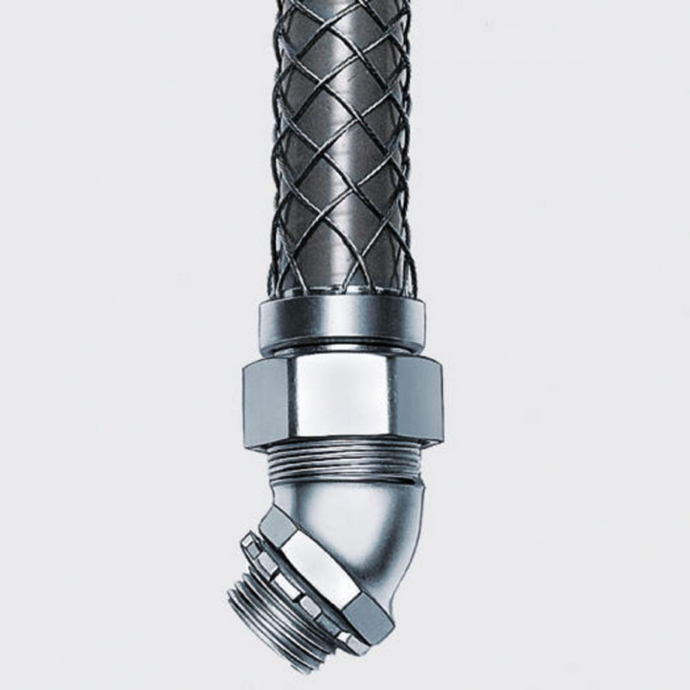 S-TITE CONN,45 MALE,3/8&#34;,W/MESH,TB