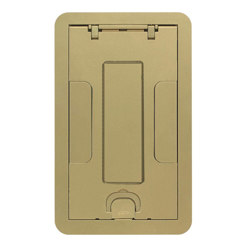 2/4G CARPET CVR, INSERT, BRASS POWDER