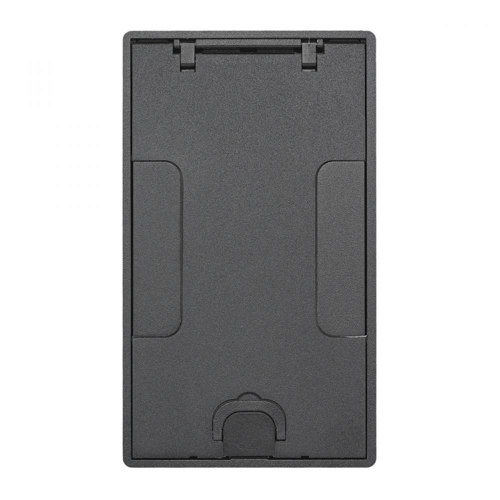 2/4G TILE CVR, FLUSH, BLACK POWDER