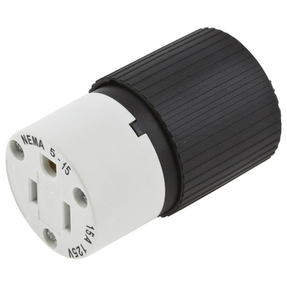 CONN, 15A 125V, SEL SPEC, 5-15R