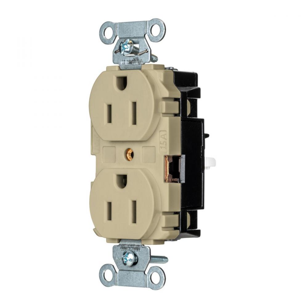PRO RCPT, COM, SPRG TRM, 15A 125V, IV