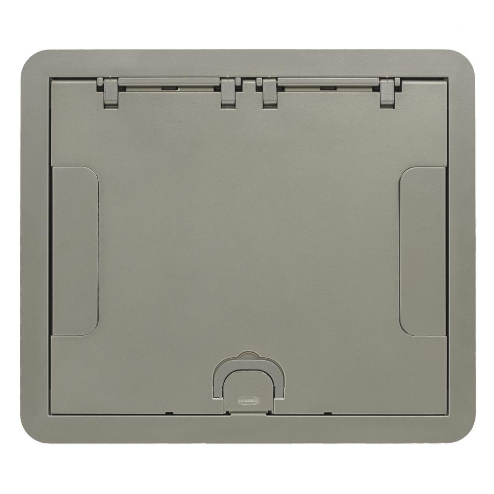 6/10G CARPET CVR, FLUSH, NICKEL POWDER