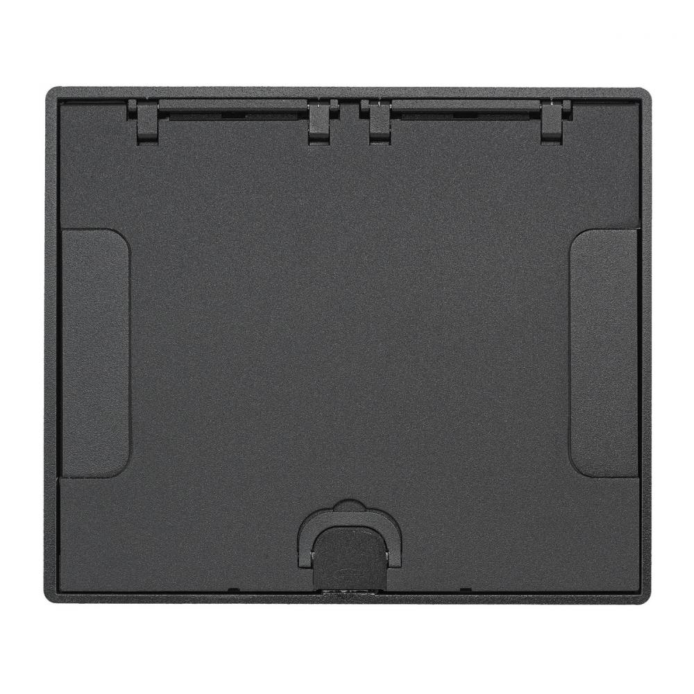 6/10G TILE CVR, FLUSH, BLACK POWDER