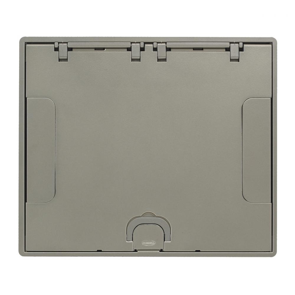 6/10G TILE CVR, FLUSH, NICKEL POWDER