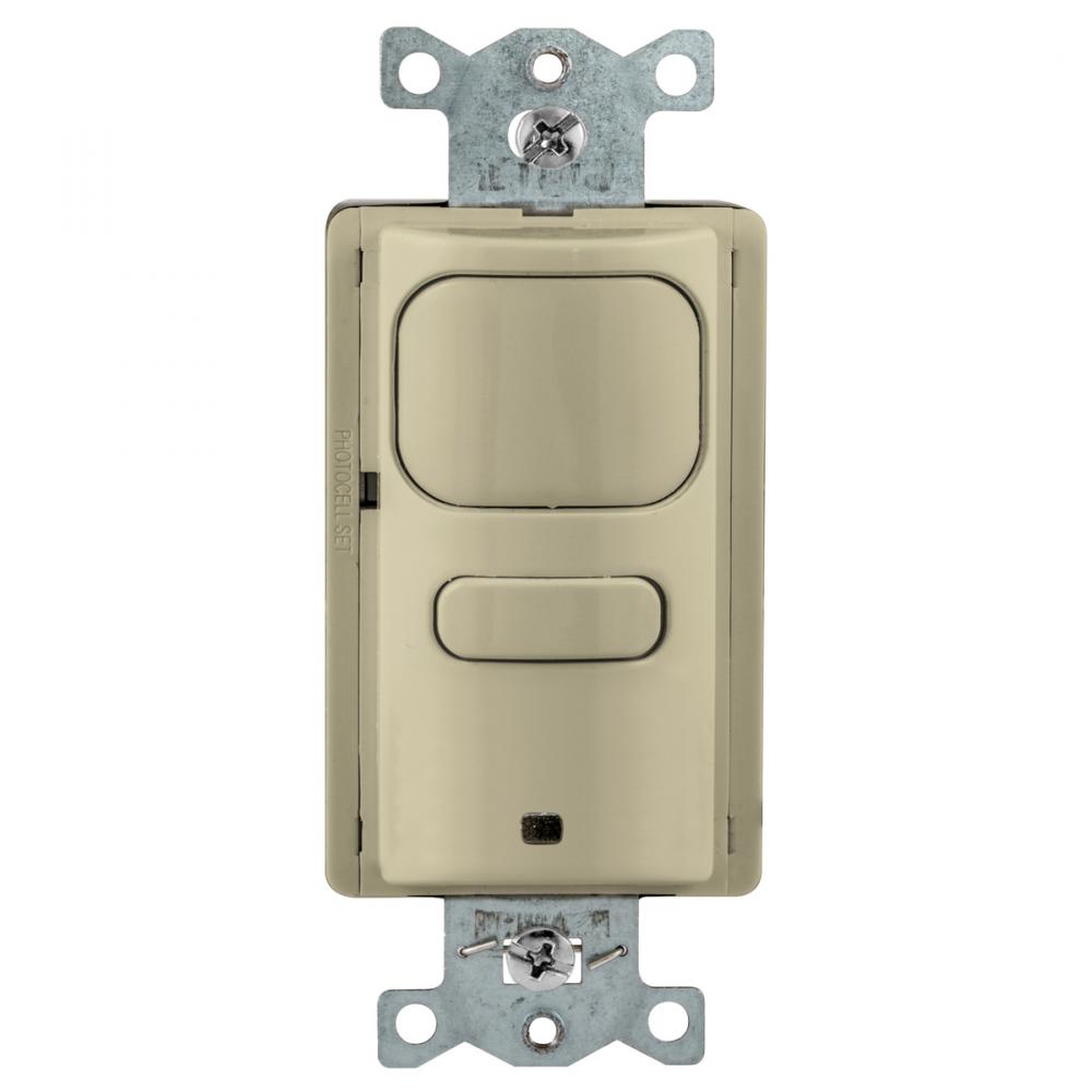 WALL SW,VAC/OCC,PIR,1R,120/277V,IV