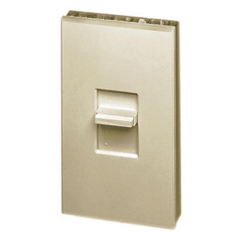 IVORY 1000W 120V 3W ARCH SLIDE DIMMER