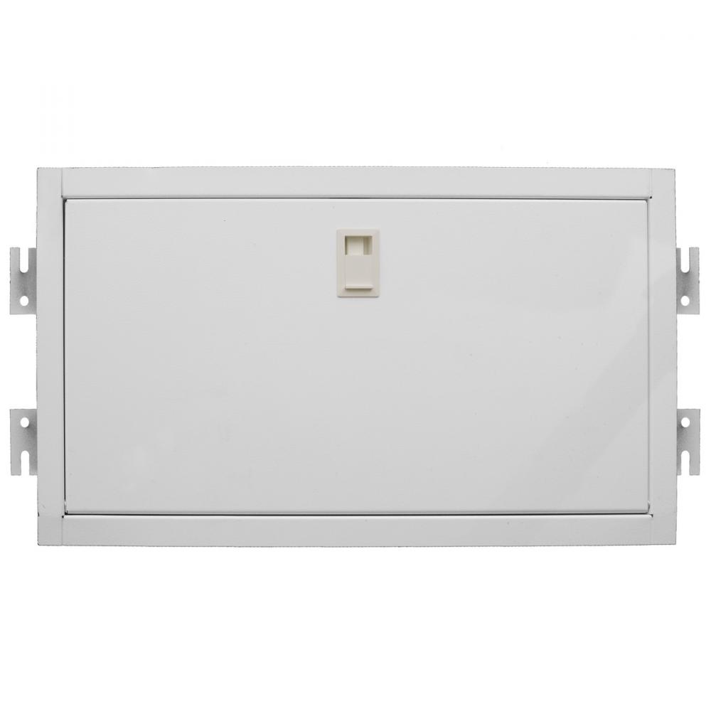 RECESSED AV CEILING ENCL, WHITE