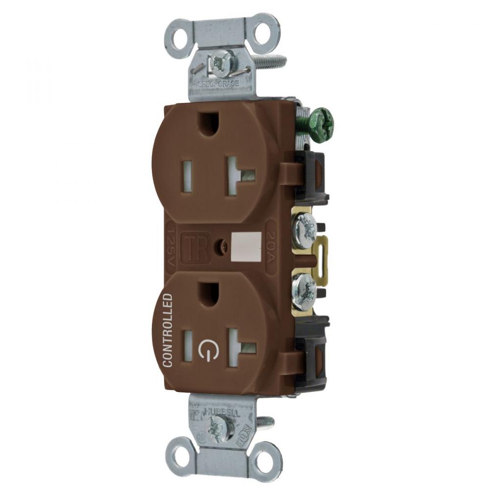 1/2 CONTROLLED 20A 125V, B/S, TR DUP, BR