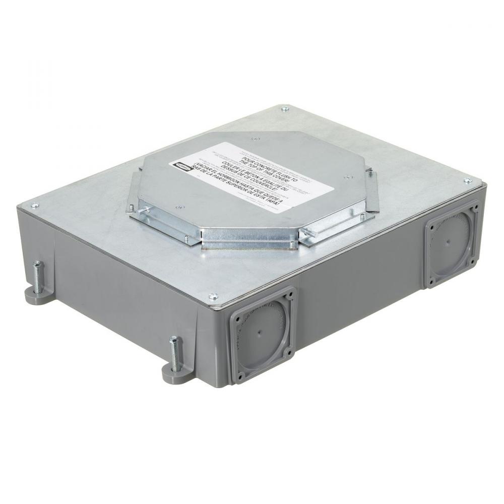 REC CFB, 4-G EXT,3.0&#34; D,RND CVR,PVC BASE