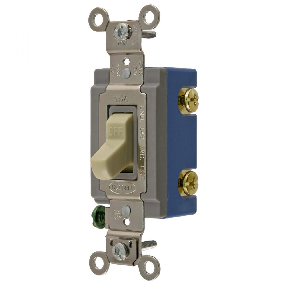 SWITCH, COM, SP, 15A 120/277V, IV, USA