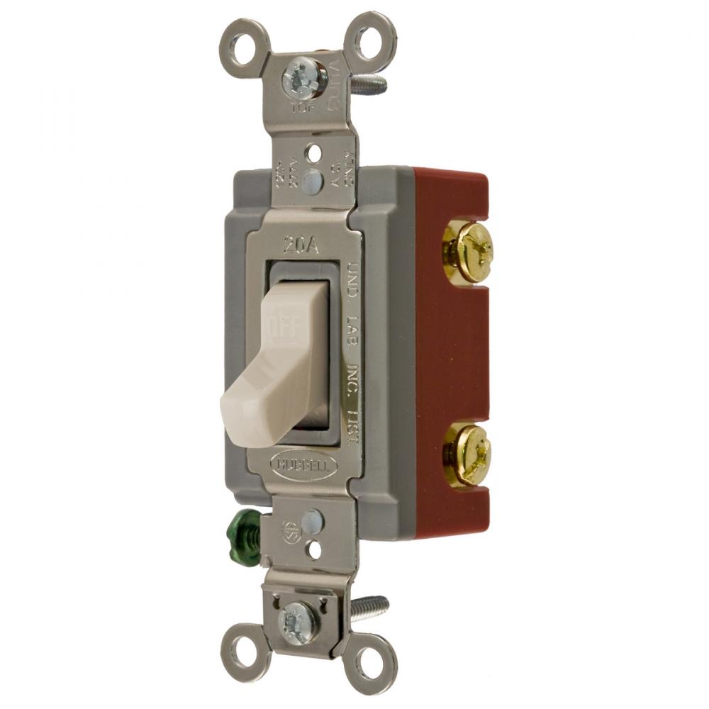 SWITCH, COM, SP, 20A 120/277V, LA, USA