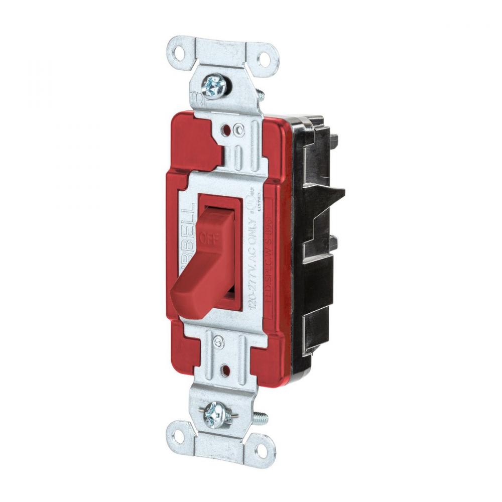 3W TOG, COM, ST, 20A 120/277V, RD