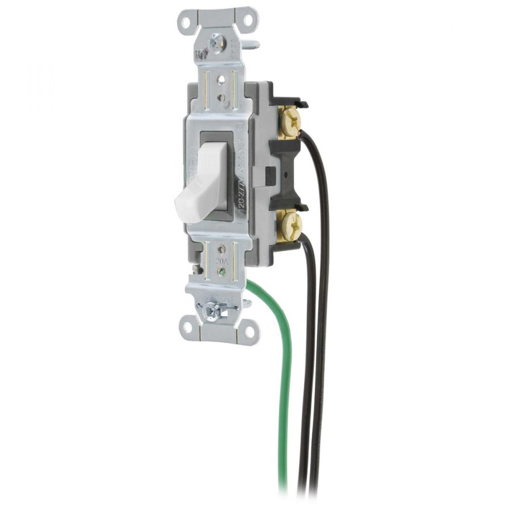 SWITCH, SPEC, SP, 20A 120/277V, WH, WL