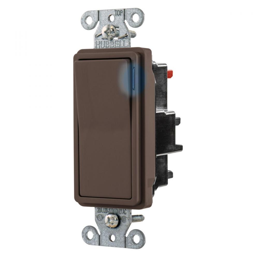 SP DECO, COM, ST, 20A 120/277V, IL, BR