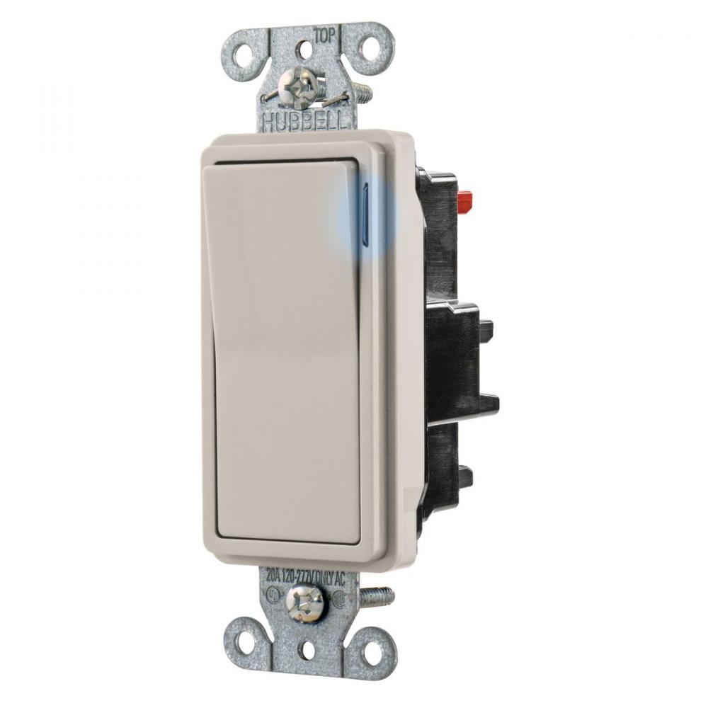 3W DECO, COM, ST, 20A 120/277V, IL, LA