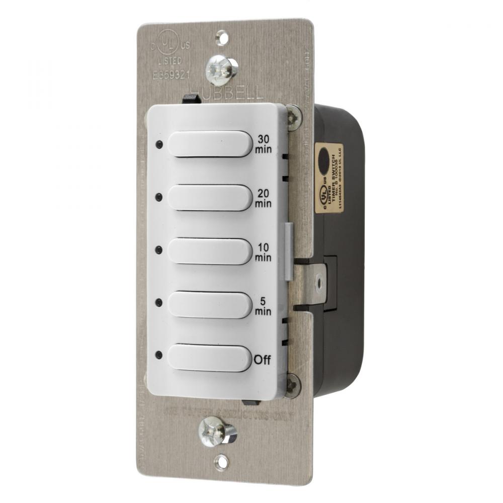 TIMER 30MIN, 8.3A 120/277V , WHITE