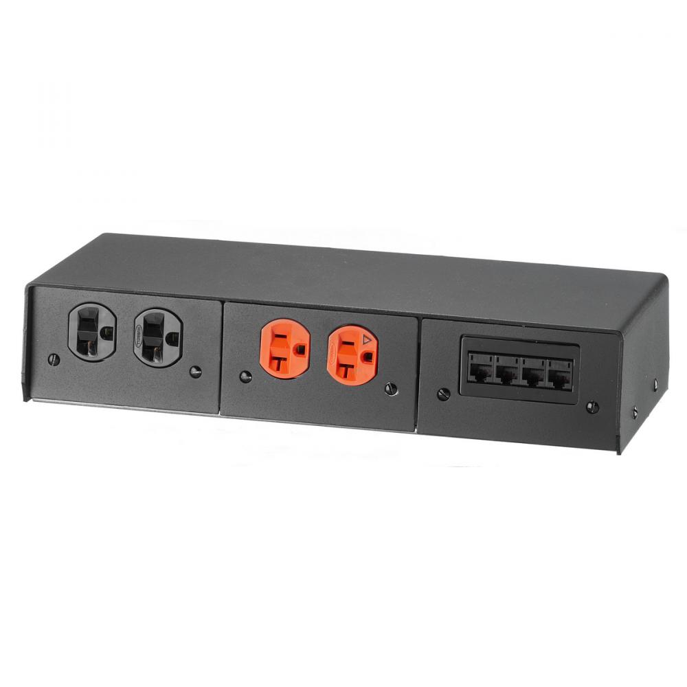 FRPT PEDESTAL, 6-G , BK