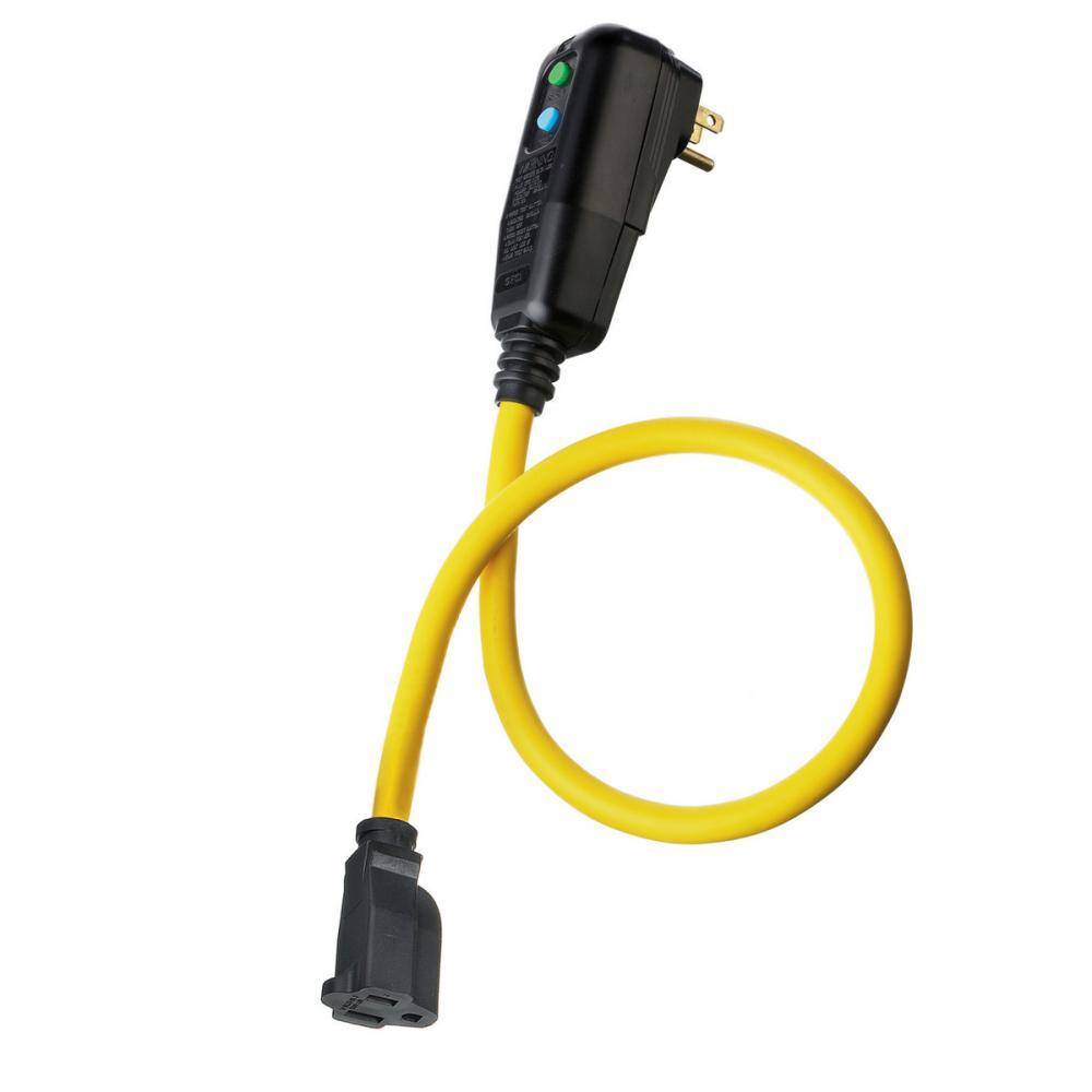 GFCI LINECORD, COMM 15A 120V, 2&#39;, AUTO