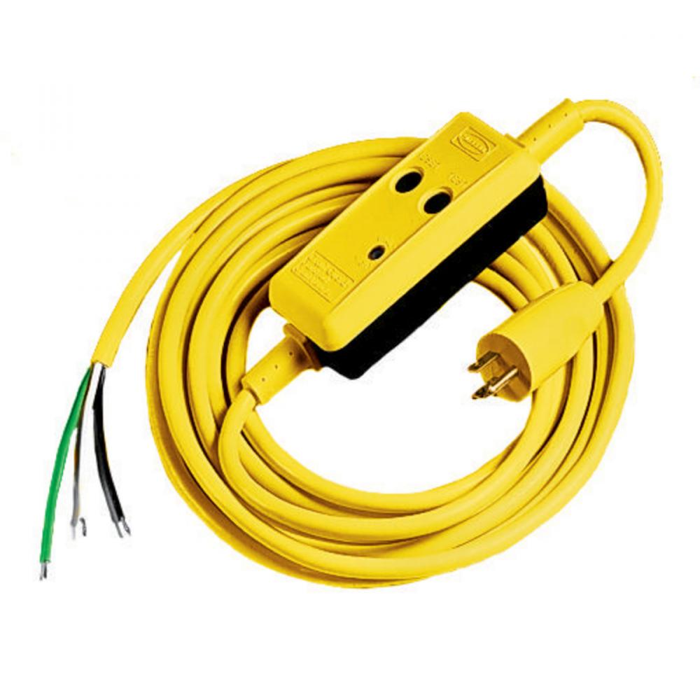 GFCI CORD, 15A 120V, 15&#39; LEADS, MAN