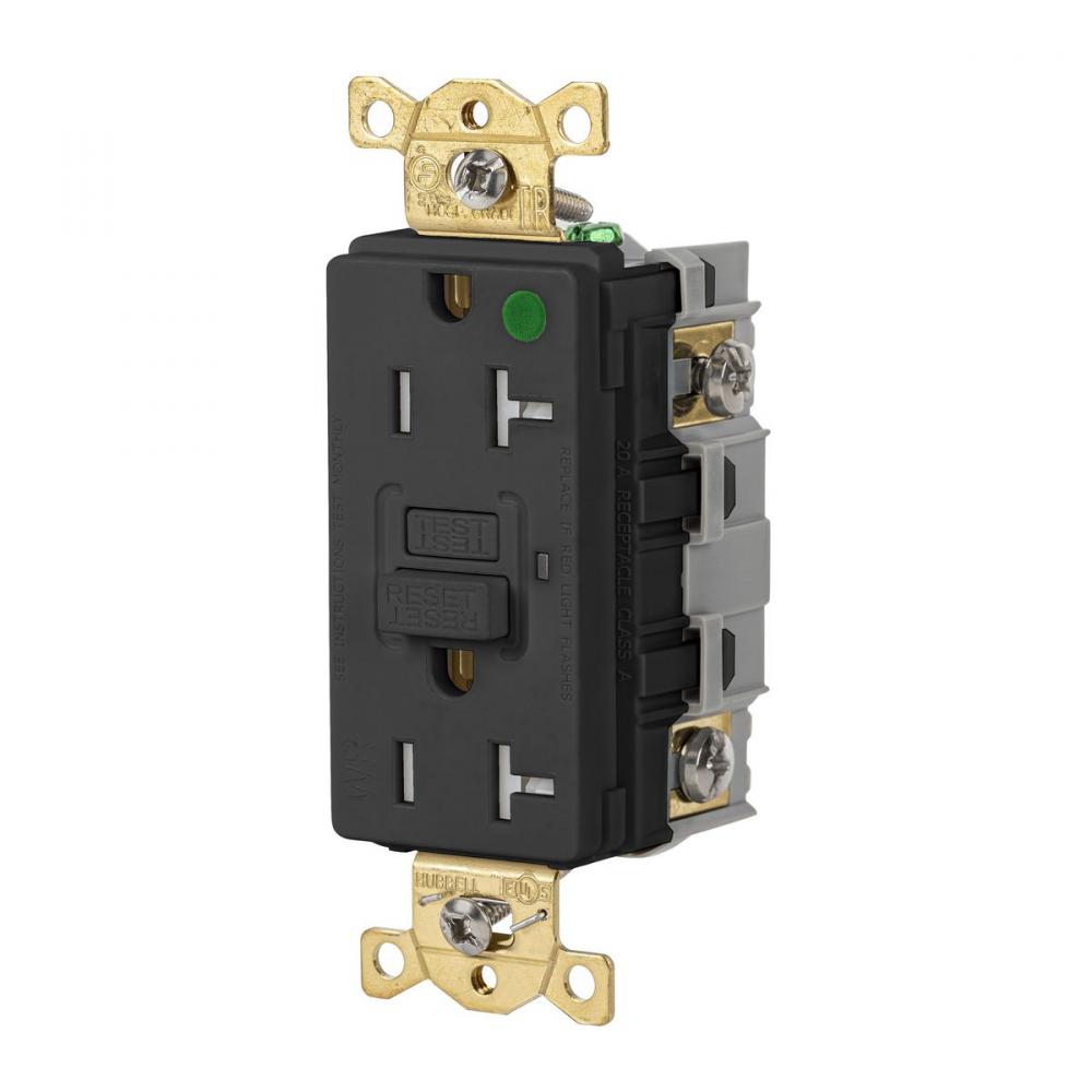 20A 125VAC COMM HG TRWR GFR BLACK