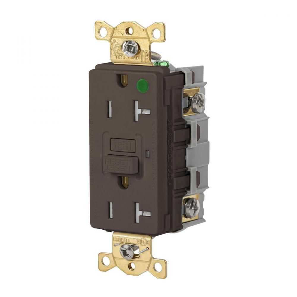20A 125VAC COMM HG TRWR GFR BROWN