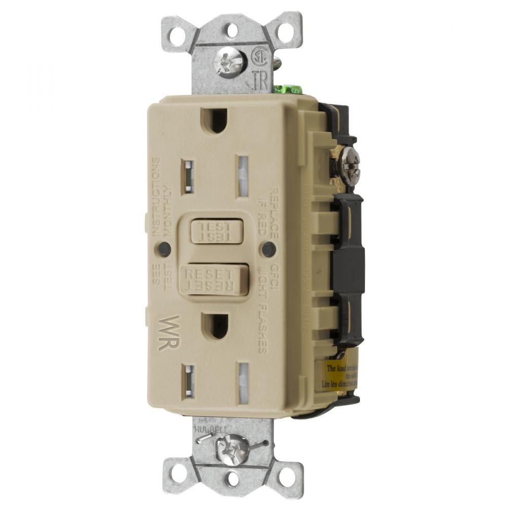 15A COMM SELF TEST TRWR US GFR IVORY
