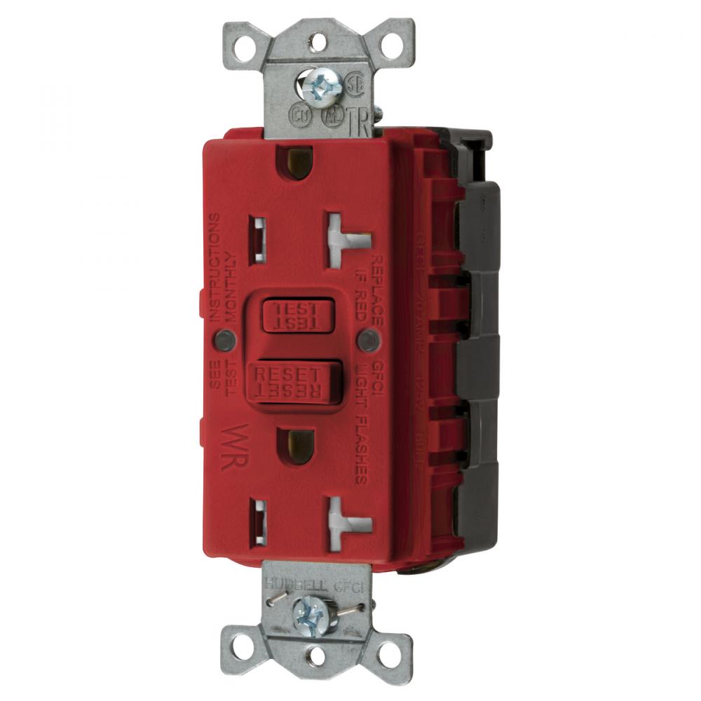 20A COMM SELF TEST TRWR SNAP GFR RED