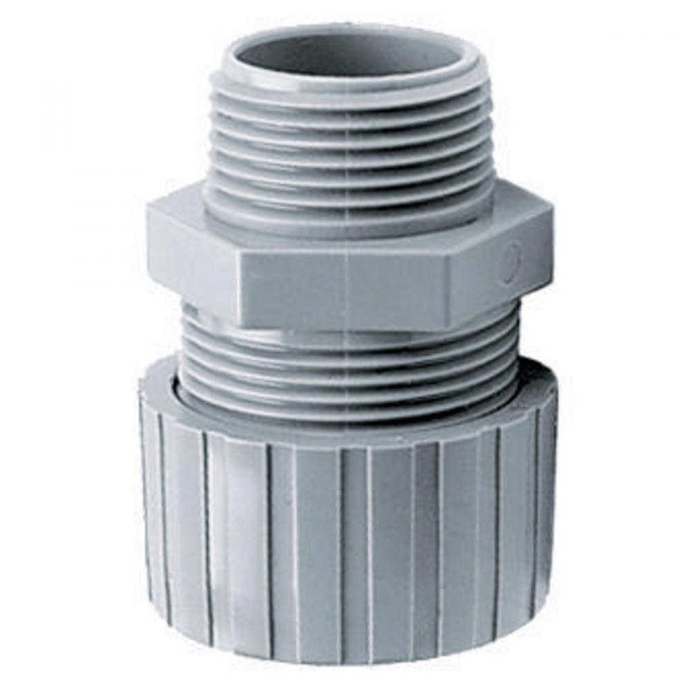 NM CORD CONN, .25-.37&#34;, 1/2&#34;, GY