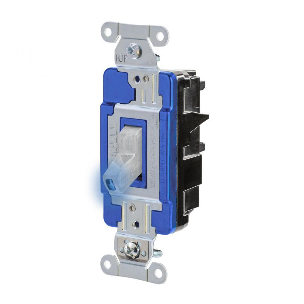 SP TOG, IND, ST, 15A 120/277V, IL, CLR