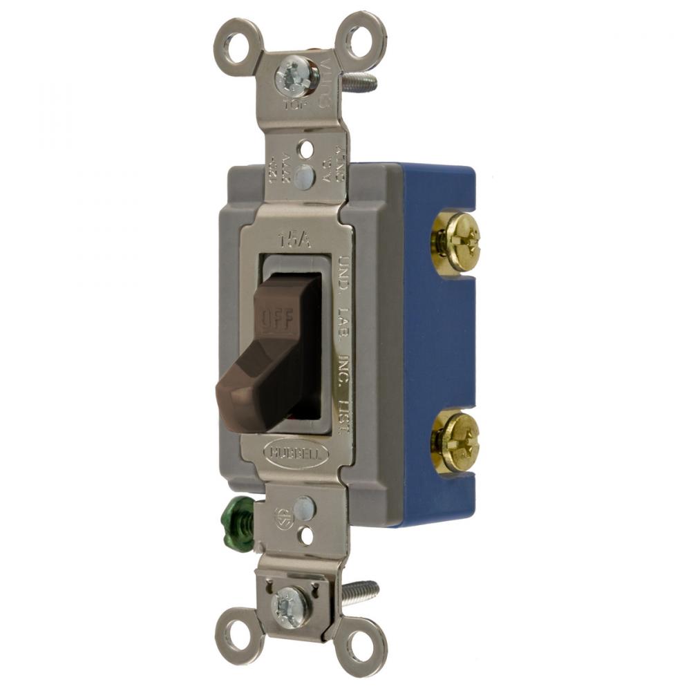 SP TOG, IND GRD, 15A 120/277V, BR