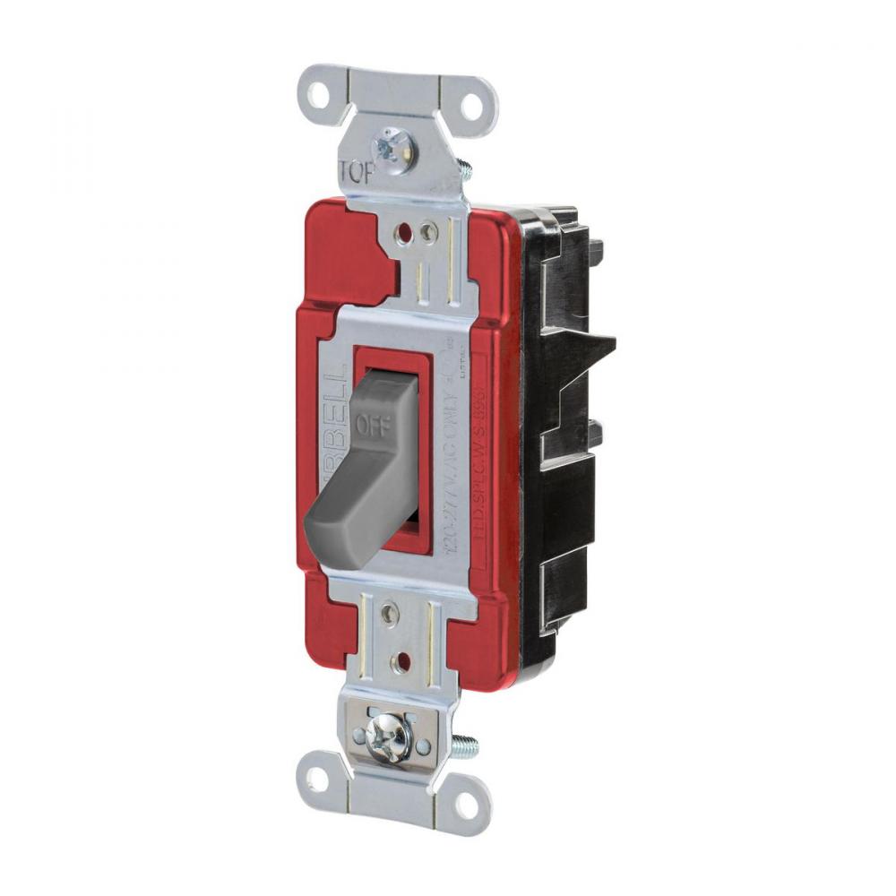 SP TOG, IND, ST, 20A 120/277V, GY