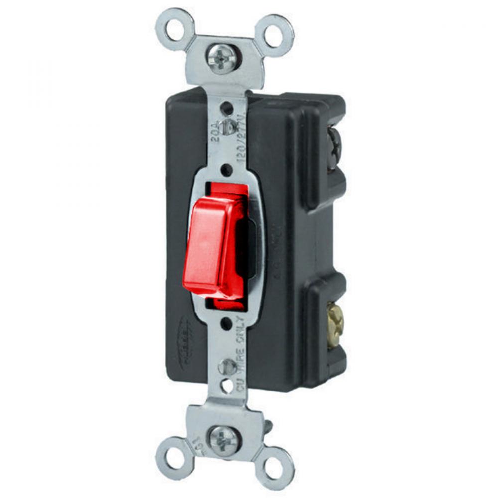 SP PRESSSWITCH, 20A, IL, RD