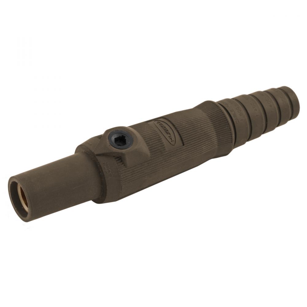SINGLE POLE SER 15 FEM PLUG, 150A, BN