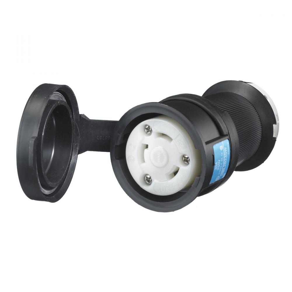 LKG WT S/SHRD CONN, 30A 250V, L6-30R