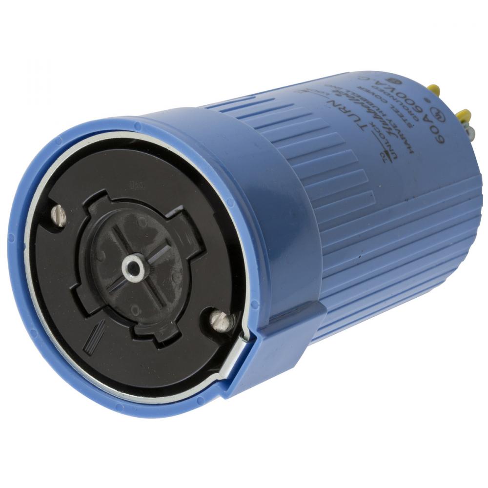 H/LOCK CONN, 4P5W, 60A 600V
