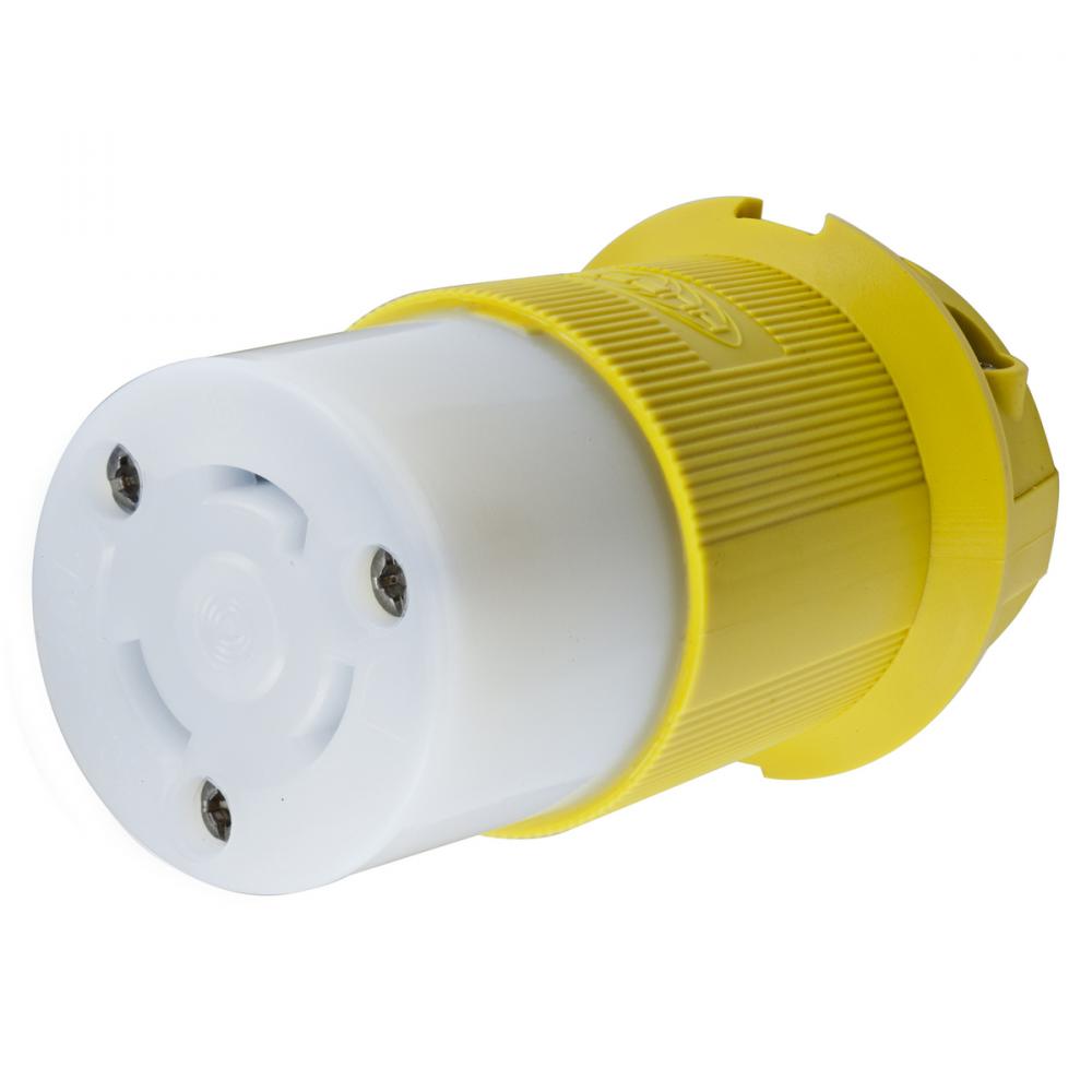 LKG CONN, CM, 30A 125V, L5-30R, YL