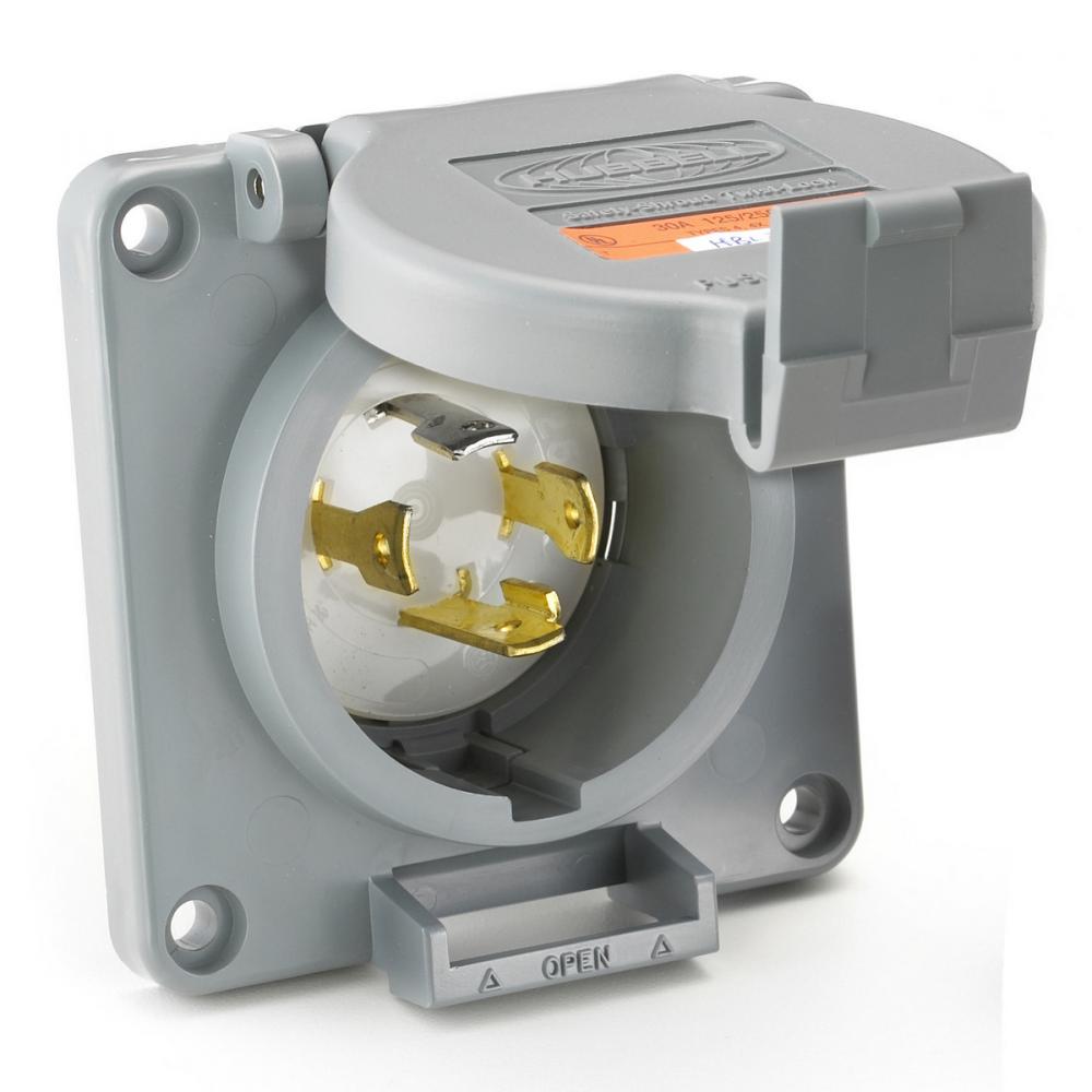 WT S/SHRD FL-INLT,30A 3P 250V,L15-30P